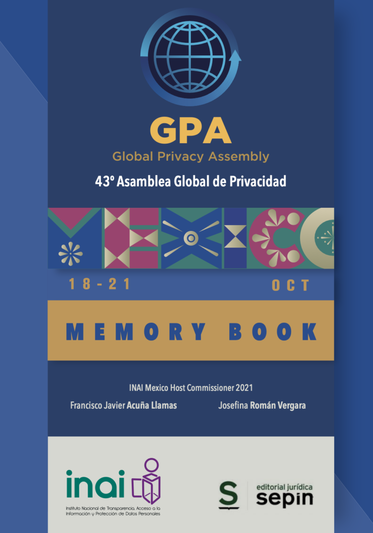 Memory Book of the 43rd Global Privacy Assembly Global Privacy Assembly